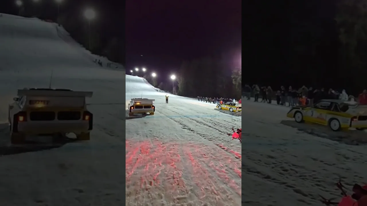 Audi S1 racing on the RD48 Ice King battle