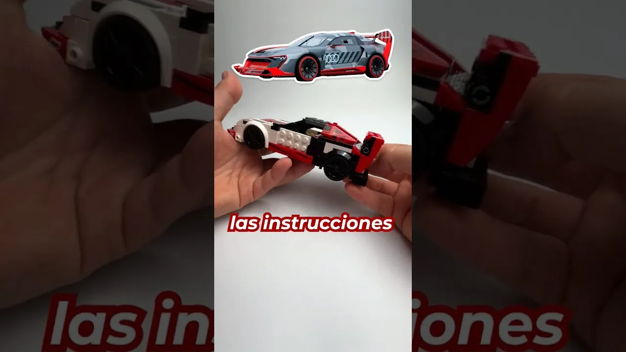 LEGO Speed ​​Champions Porsche 963 76916 Build Alternative Build Audi S1 ​​E-tron