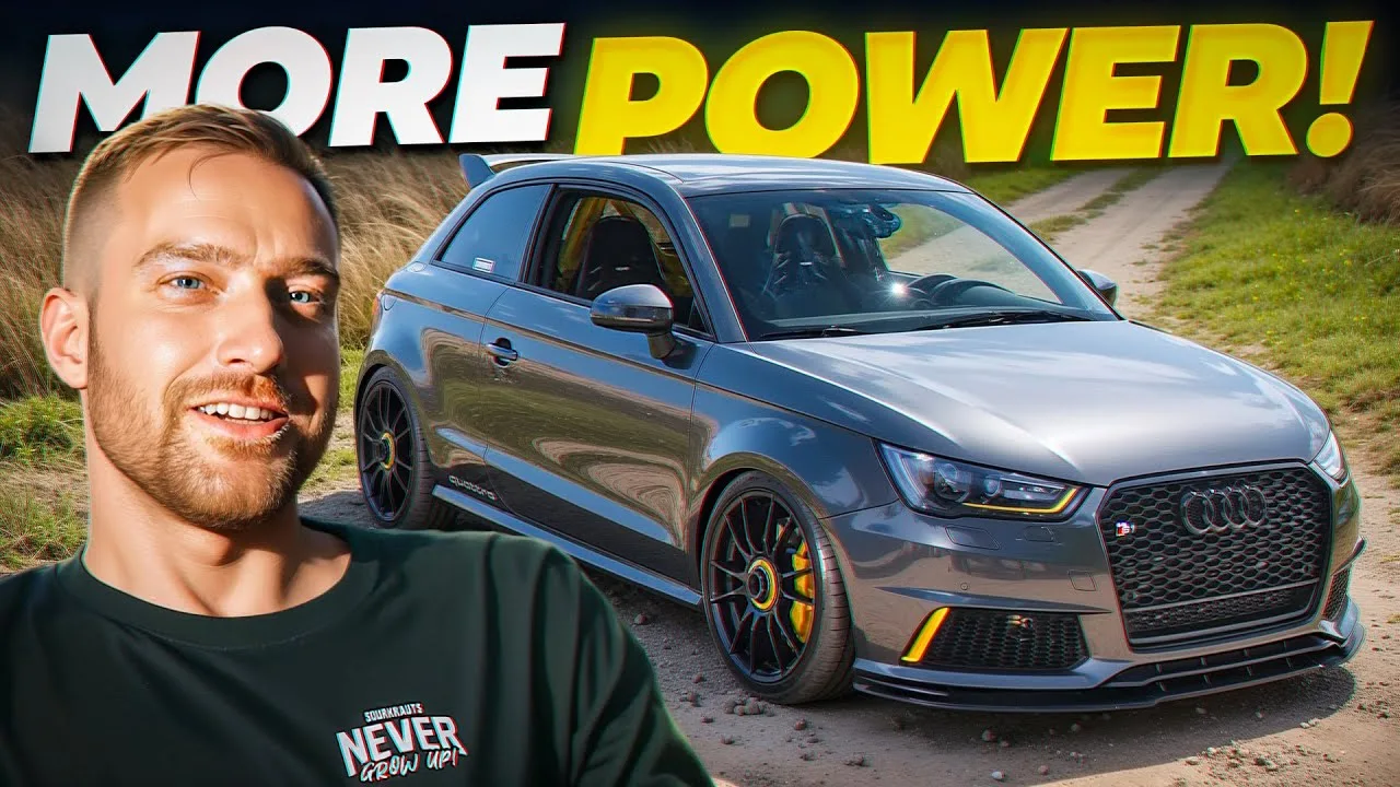 01/25 Sourcroutes | Puissance supplémentaire dans l’Audi S1 ​​​​Quattro Turbo