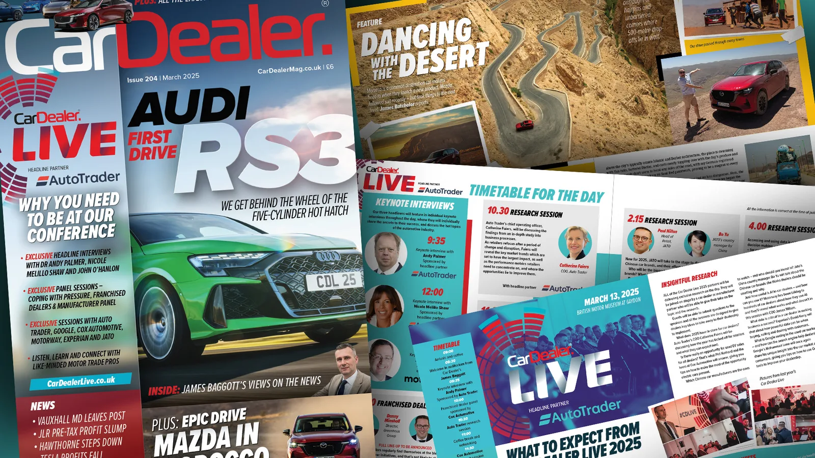 Le numéro 204 dispose d’Audi RS3, de concessionnaires automobiles en direct et un marocain Mazda Roadtrip – Car Dealer Magazine