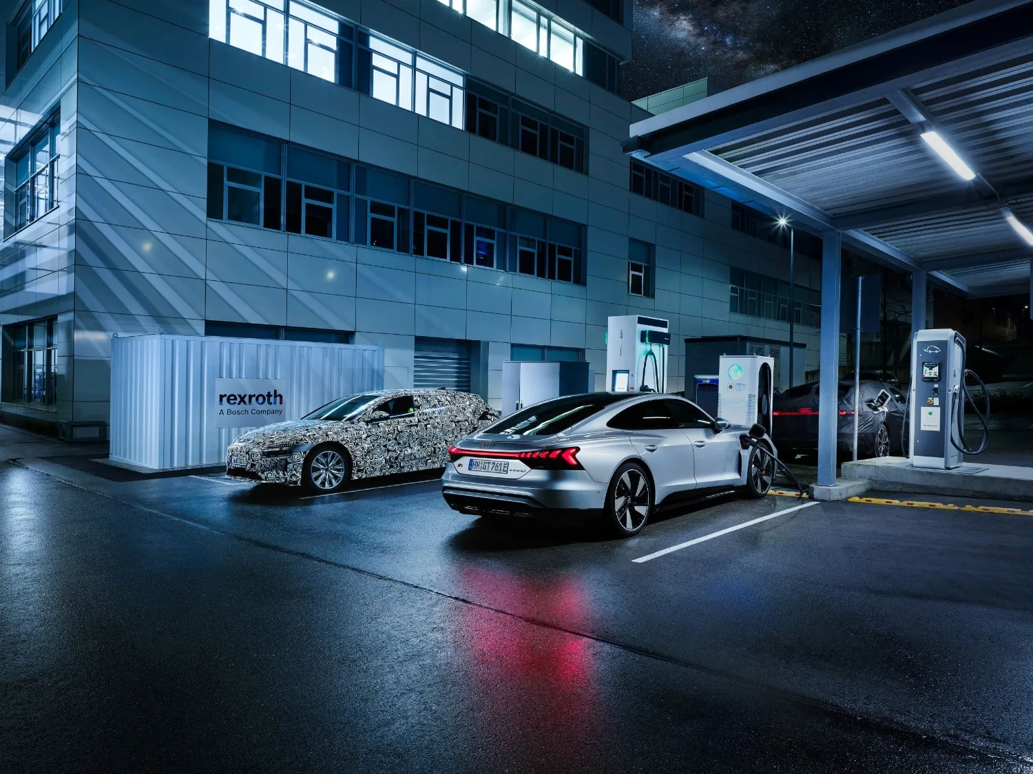 « Audi simule différentes réseaux électriques pour tester la charge des véhicules électriques. »