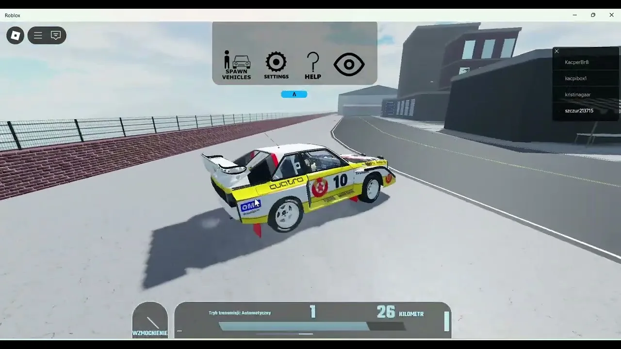 Audi qatro s1 ROBLOX