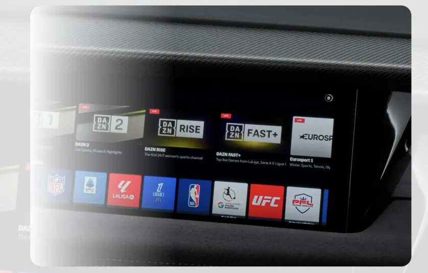 Dazn et Audi apportent les meilleurs sports en direct aux divertissements dans le monde entier