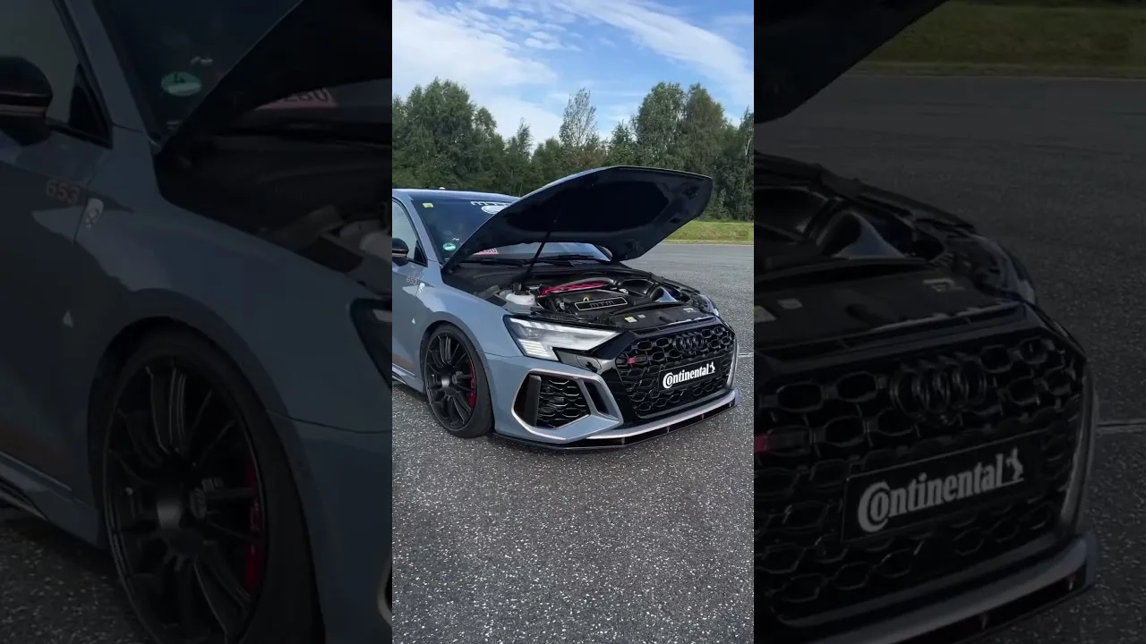 653 hp #MTM #Audi #RS3 🔥
