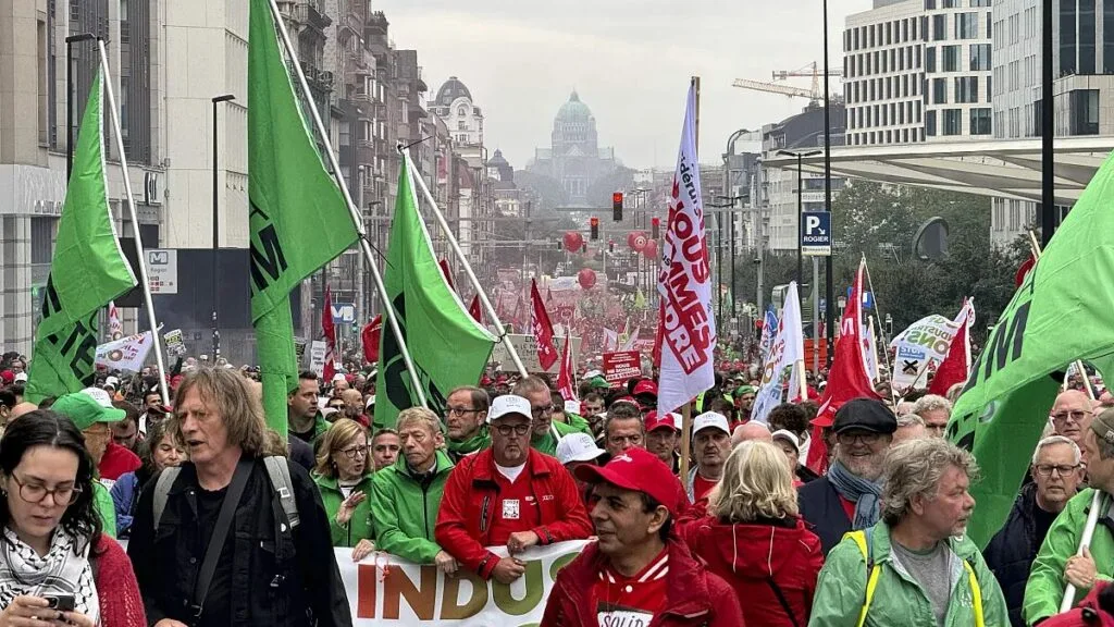 Des manifestants auraient pris d’assaut une réunion à l’usine Audi de Bruxelles