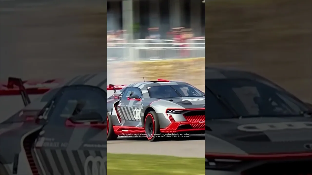 Audi S1 ​​​​Hoonitron à Goodwood FOS