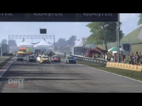 Dirt Rally 2.0. Replay 2 rallycross (à bord). Audi S1 ​​EKS RX Quattro (stock). « Espagne finale »