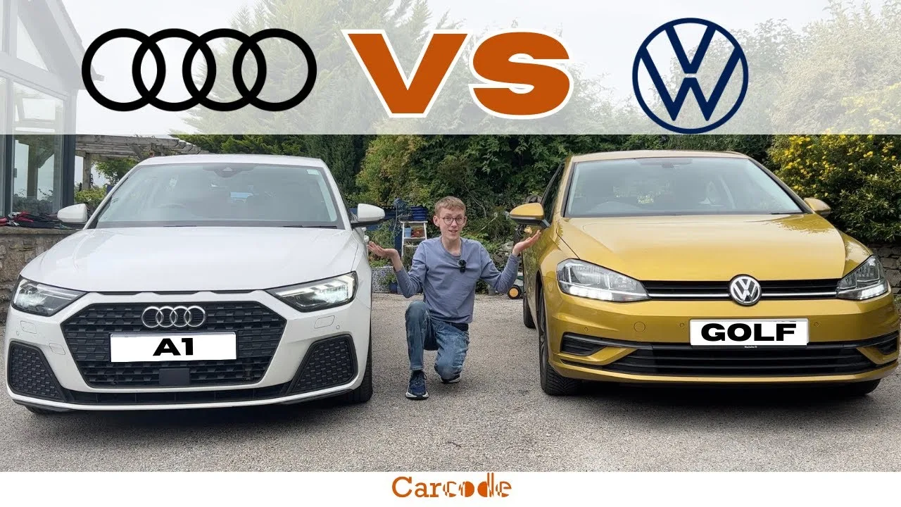 Audi A1 contre Volkswagen Golf MK7.5 | Quel est le meilleur achat d’occasion en 2023 ?! (Royaume-Uni) (4K) Carcode