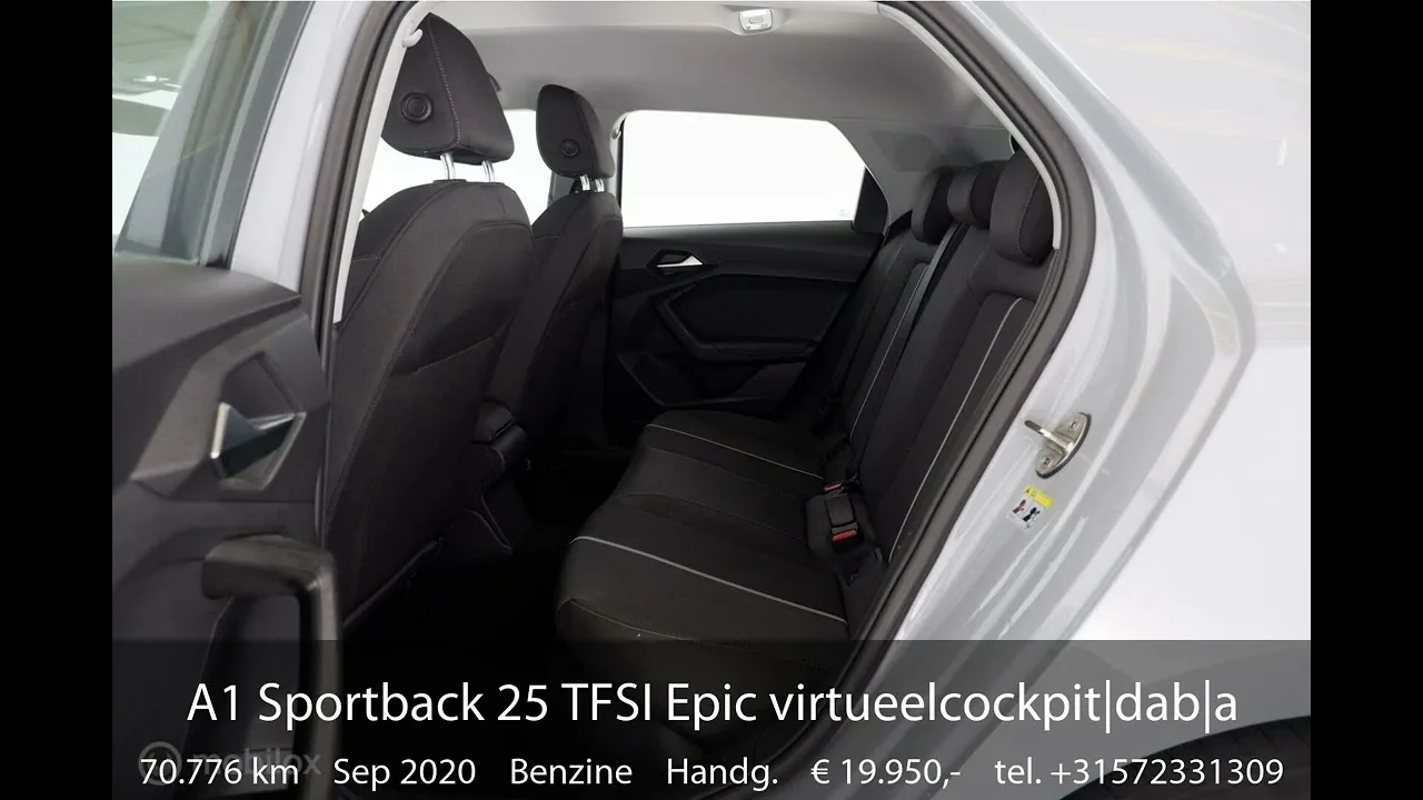 Audi A1 Sportback 25 TFSI Epic vertuelcockpit|dab|applecarplay|pdc|lmv17