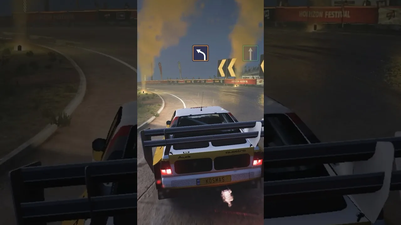 Audi Quattro S1 in Forza Horizon 5 (Fanatec CSL DD)#forzahorizon5 #gaming #rallycar #shorts