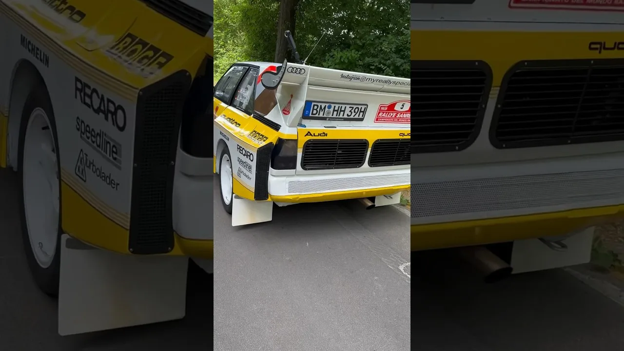 Yesterday a trip with my Audi S1 E2 #carlegends #audi #rally