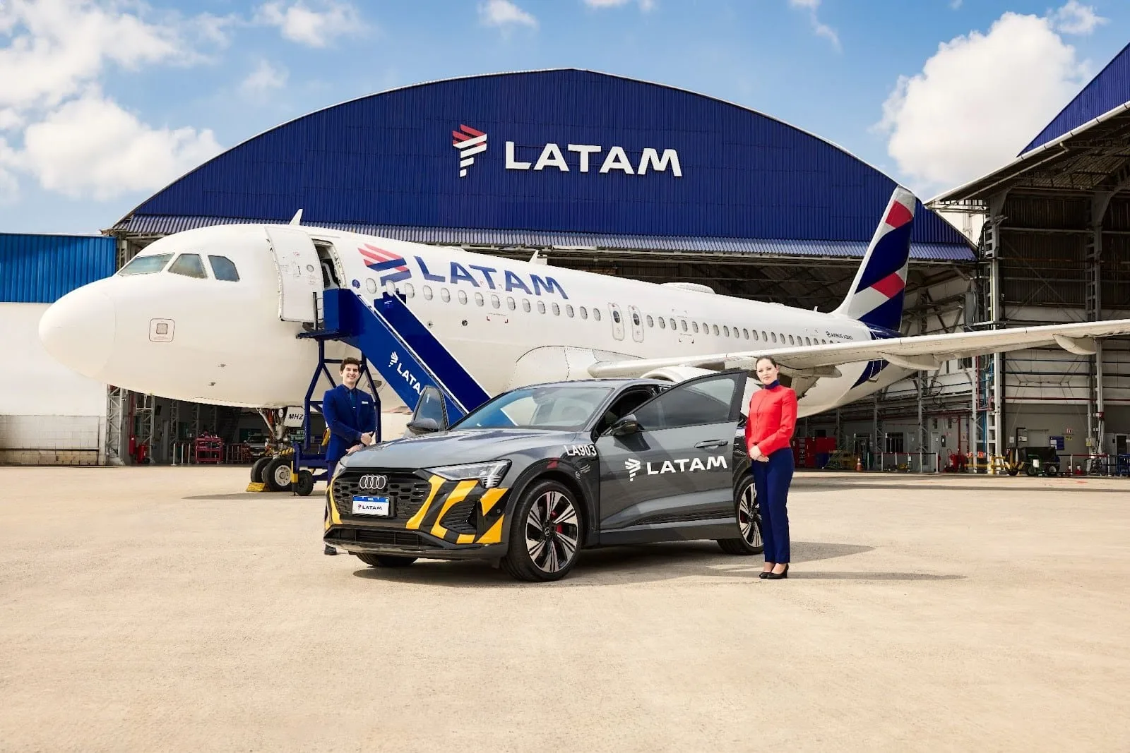 LATAM enregistre près de 50 mille départs avec Audi électrique à Congonhas