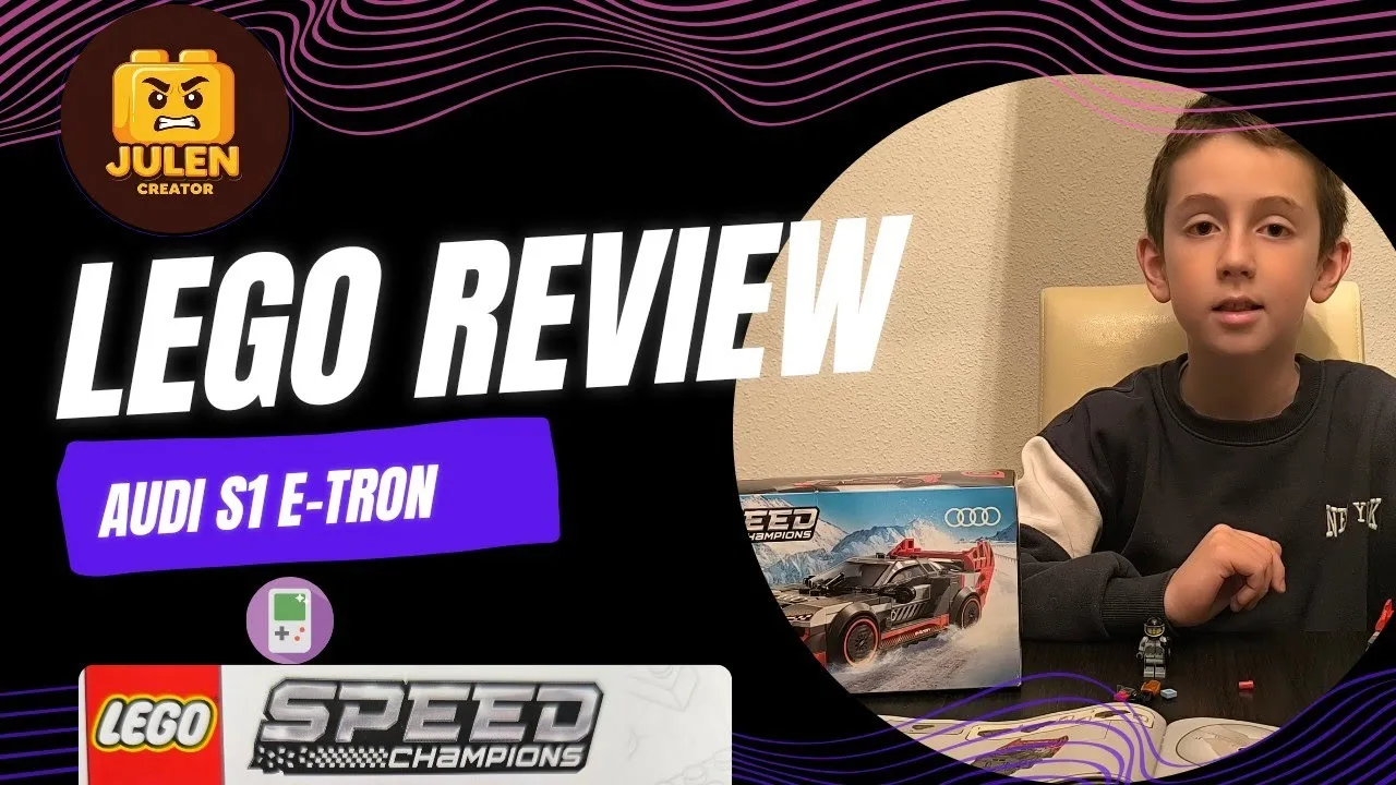 Lego Speed ​​​​Champions Audi S1 ​​​​- vidéo complète en espagnol