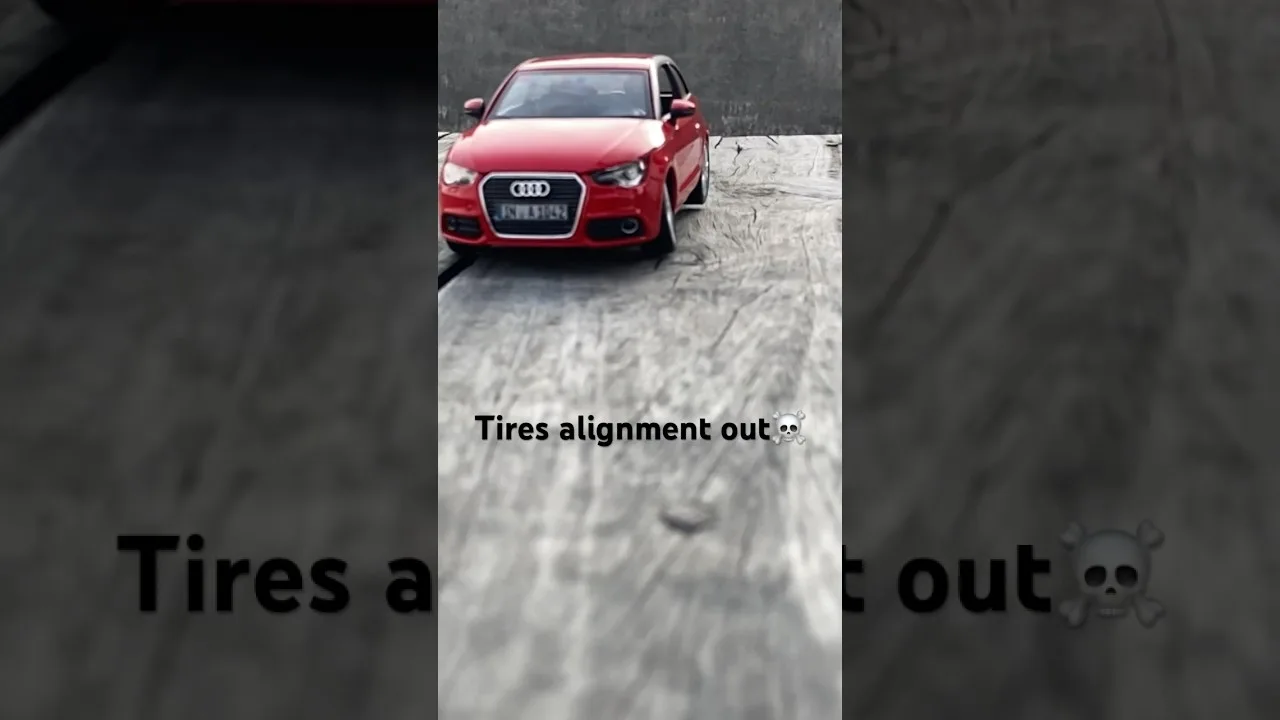 Audi Alignment problem #audi #shorts #miniature