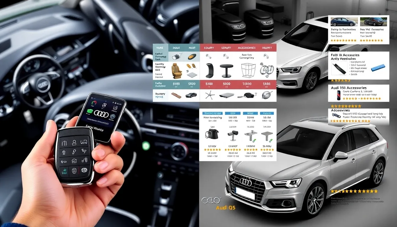 Découvrez les Meilleurs Accessoires Audi Q5 : Améliorez Votre Véhicule