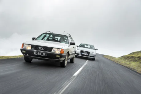 Audi 100 Avant 1984 vs Audi A6 Avant 2014 : c’était mieux avant ?