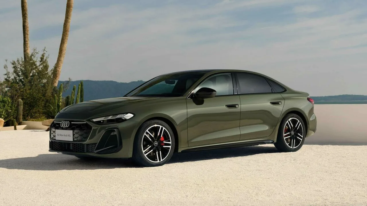 Nouvelle Audi A5L avec couvercle de rupture d’empattement allongé en Chine