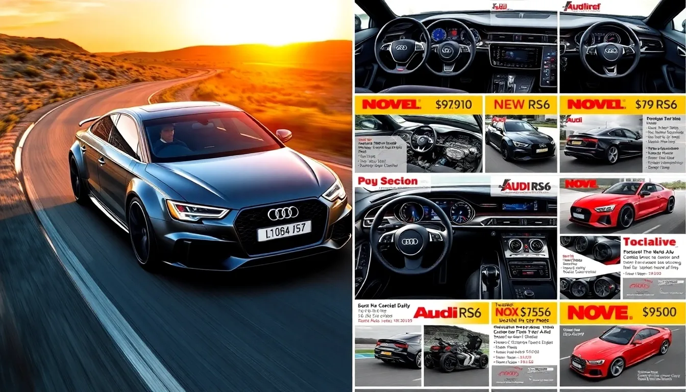 Découvrez les performances et les prix de l’Audi RS6 : Guide complet