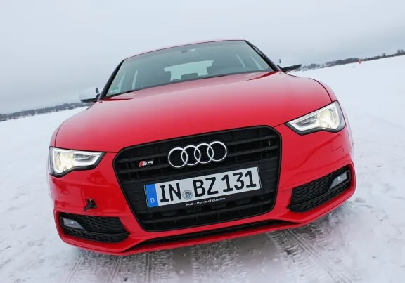 L’Audi S5 Sportback V6 TFSI 333 ch à l’essai sur glace