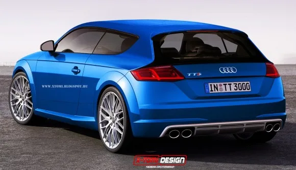 Rendu : Audi TT-S Shooting Brake par X-Tomi