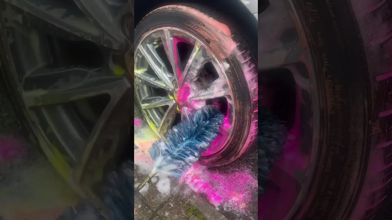 ❕Absolutely Filthy Audi A1 Satisfying Wheel Clean ❕#asmr #shortvideo #satisfying #viralvideo
