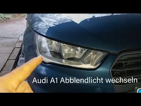 Remplacer les feux de croisement Audi A1