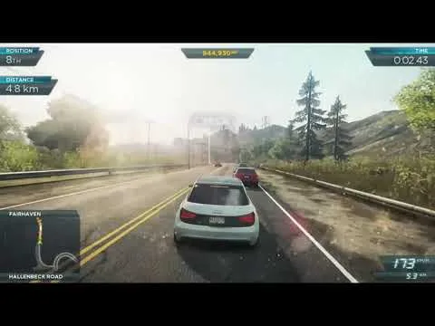 NFS Most Wanted Game Play Race Audi A1 Clubsport Quattro # tendance #Gaming # Gameplay # YouTube #video