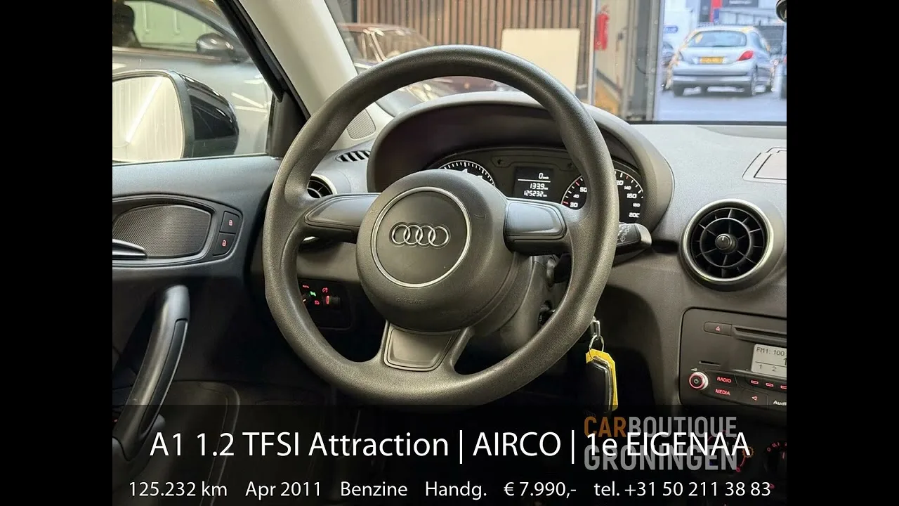 Audi A1 1.2 TFSI Attraction | CLIMATISATION | 1er PROPRIÉTAIRE | PRÊT À FONCTIONNER