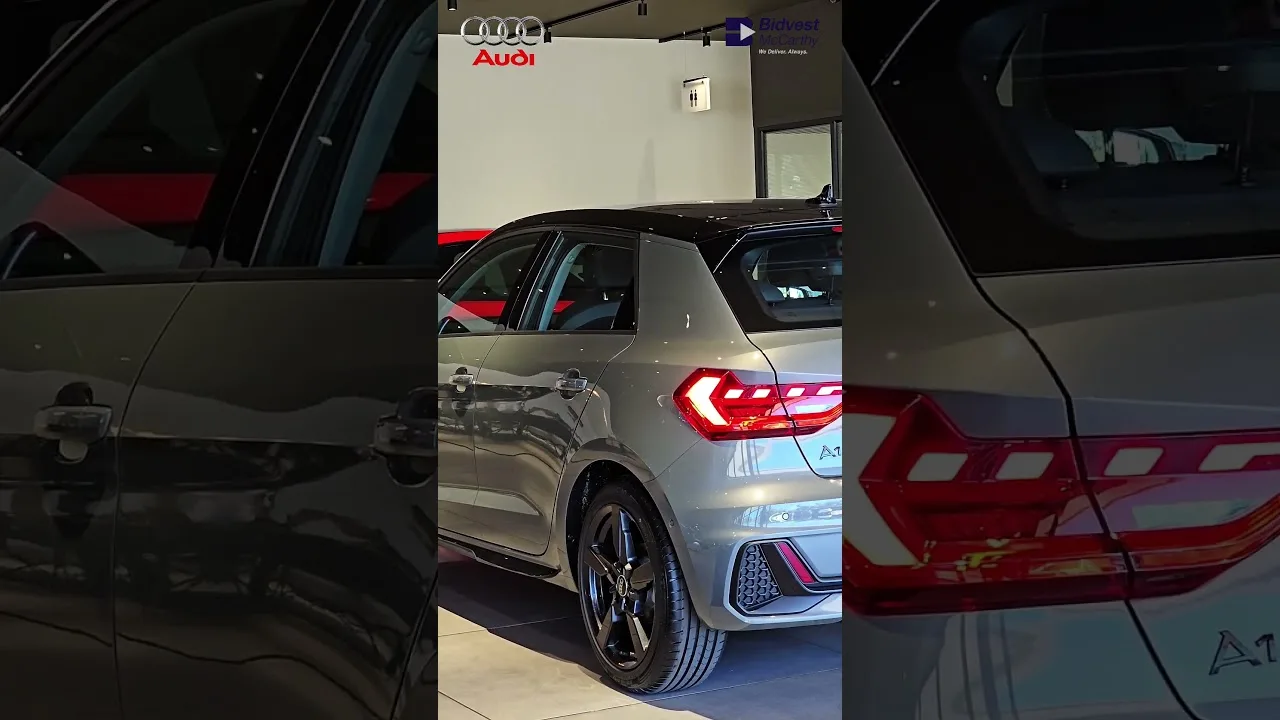 AUDI A1 SPORTBACK 30 TFSI 85KW S TRONIC BLACK EDITION  @Bidvest McCarthy Audi Westrand 011 375 4800