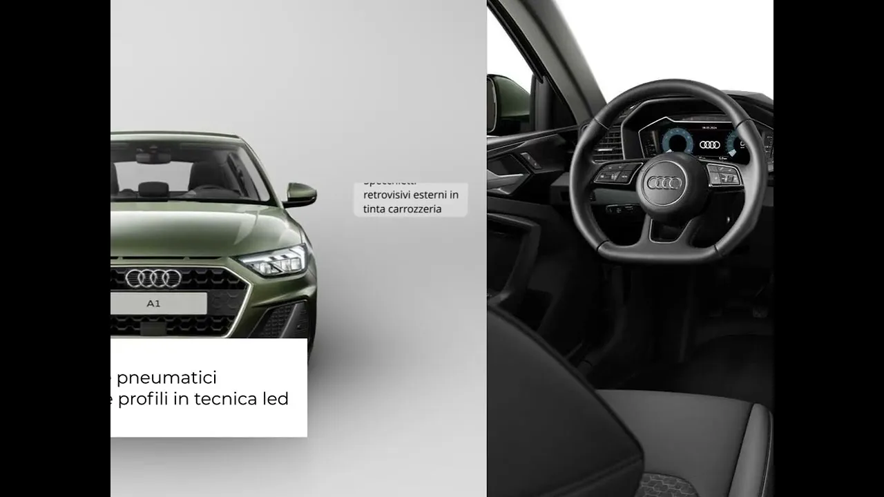 Audi A1 Sportback 30 1.0 TFSI 116CV S Line Edition S Tronic