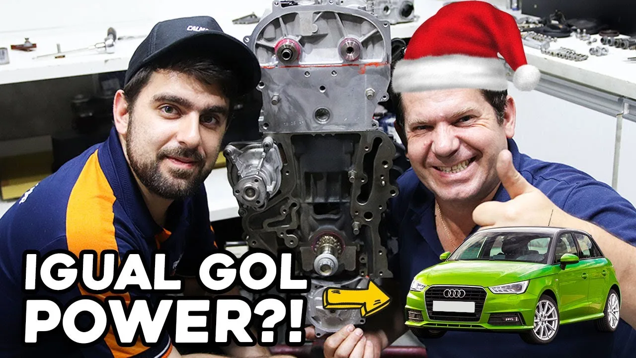 ENSEMBLE MOTEUR AUDI A1 1.4 TURBO, EST-CE LA MÊME QUE GOL POWER ?! 🤔😱