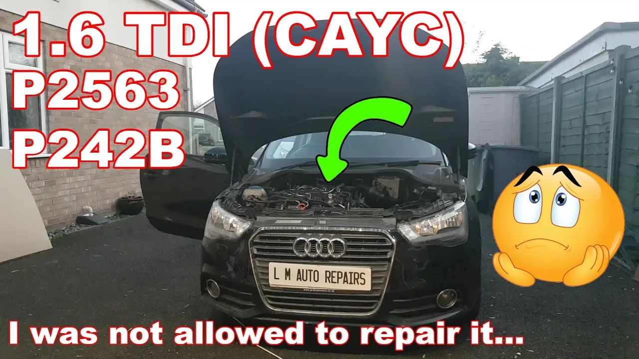 Mode AUDI A1 1.6 TDI LIMP … Nouveau Turbo Même problème? Déclaration de la faute …