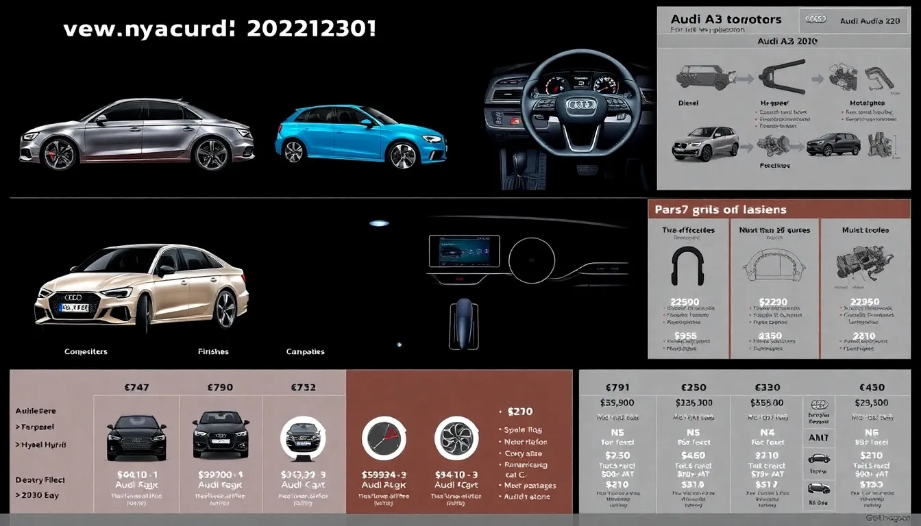 Audi A3 2020 : Guide Complet, Avis et Meilleures Offres