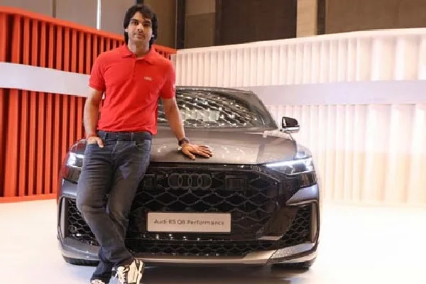 Audi nomme Neeraj Chopra comme visage de marque.