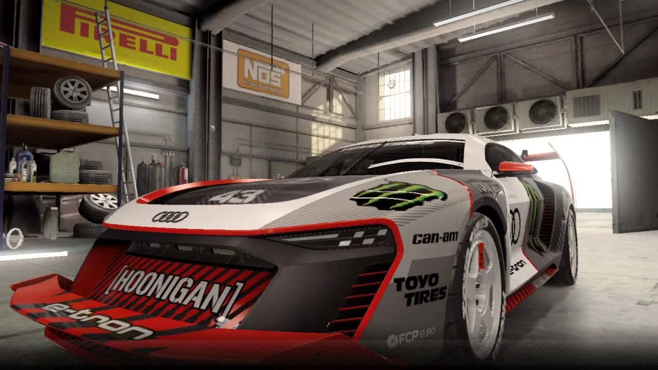 【CSR2】Audi S1 ​​ »Hoonitron », changement de vitesse et réglage pour 6,70x