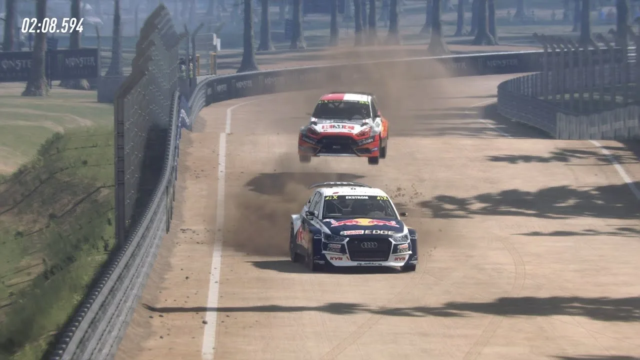 Audi S1 ​​EKS RX Quattro Rallycross à Bikernieki | Dirt Rally 2.0