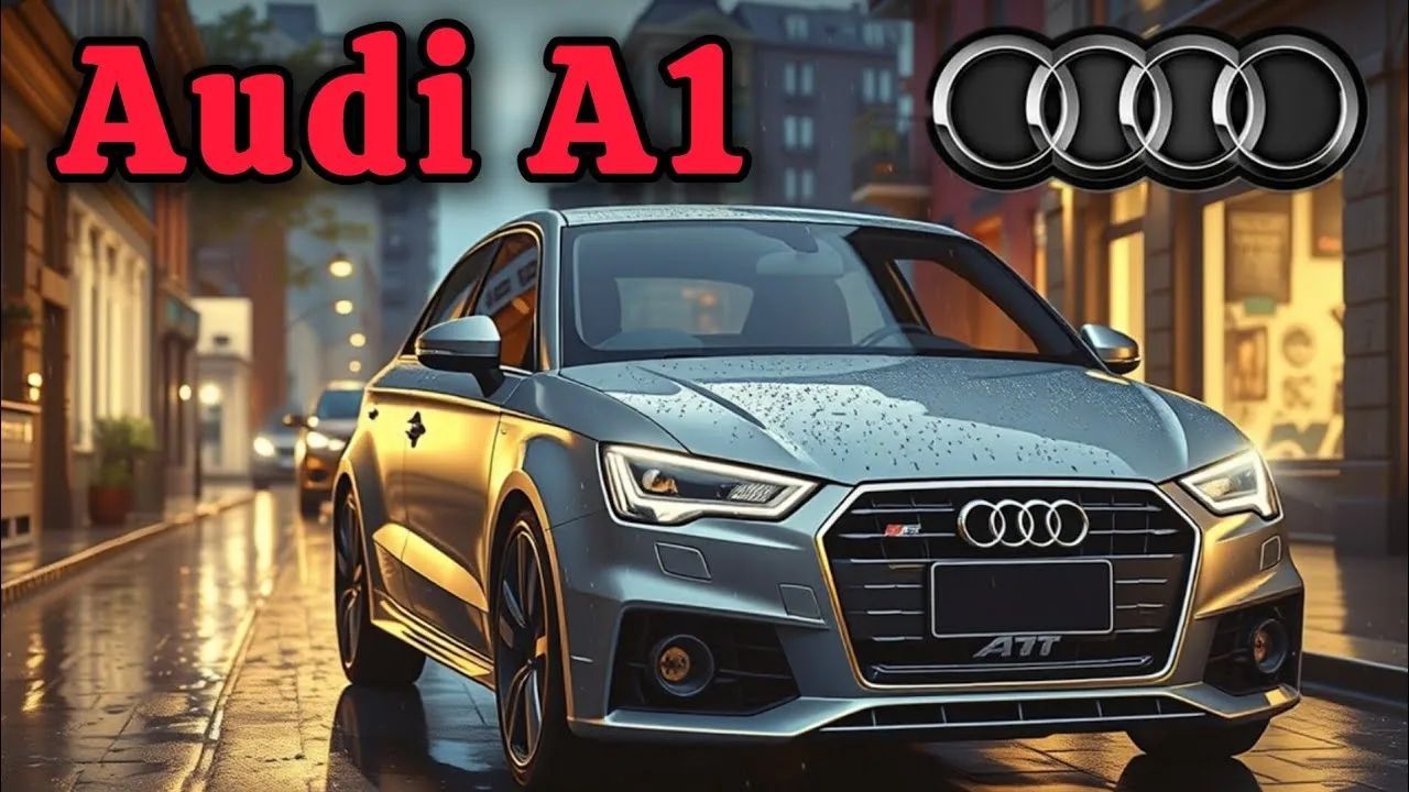 😲Audi A1 : l’incarnation du luxe pour les rues animées|Ça coûte 19 495 £😍