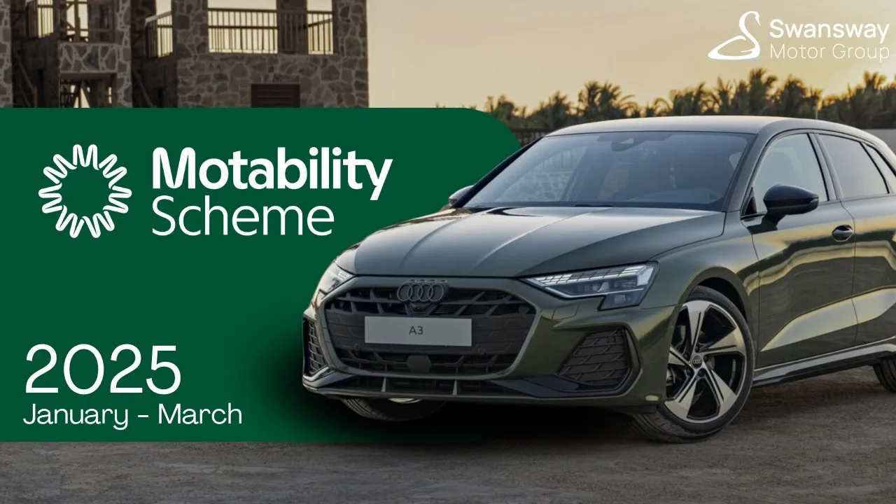 T1 2025 | Gamme Audi Motability #Swansway #Motabilité