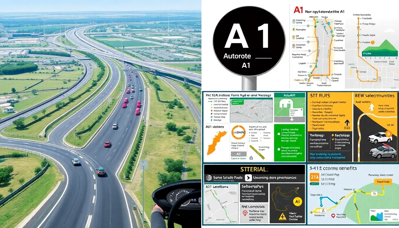 Tout ce que vous devez savoir sur l’A1 : trafic, services et permis