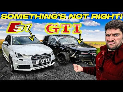 J’AI ACHETÉ UNE AUDI S1 ET UNE VW POLO GTI ÉCRASÉES POUR 10 000 £ !!!