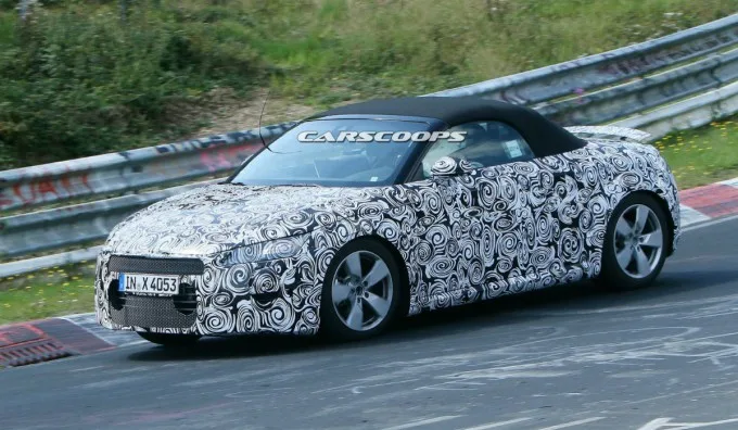 Audi TT : la version roadster pour le Mondial ?