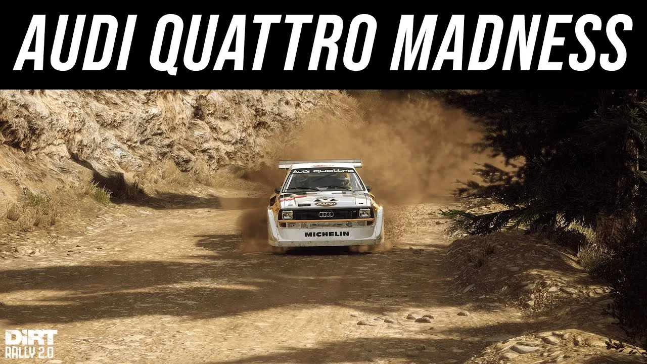 Gameplay de DiRT Rally 2.0 – Étape du rallye de Grèce | Audi Quattro S1