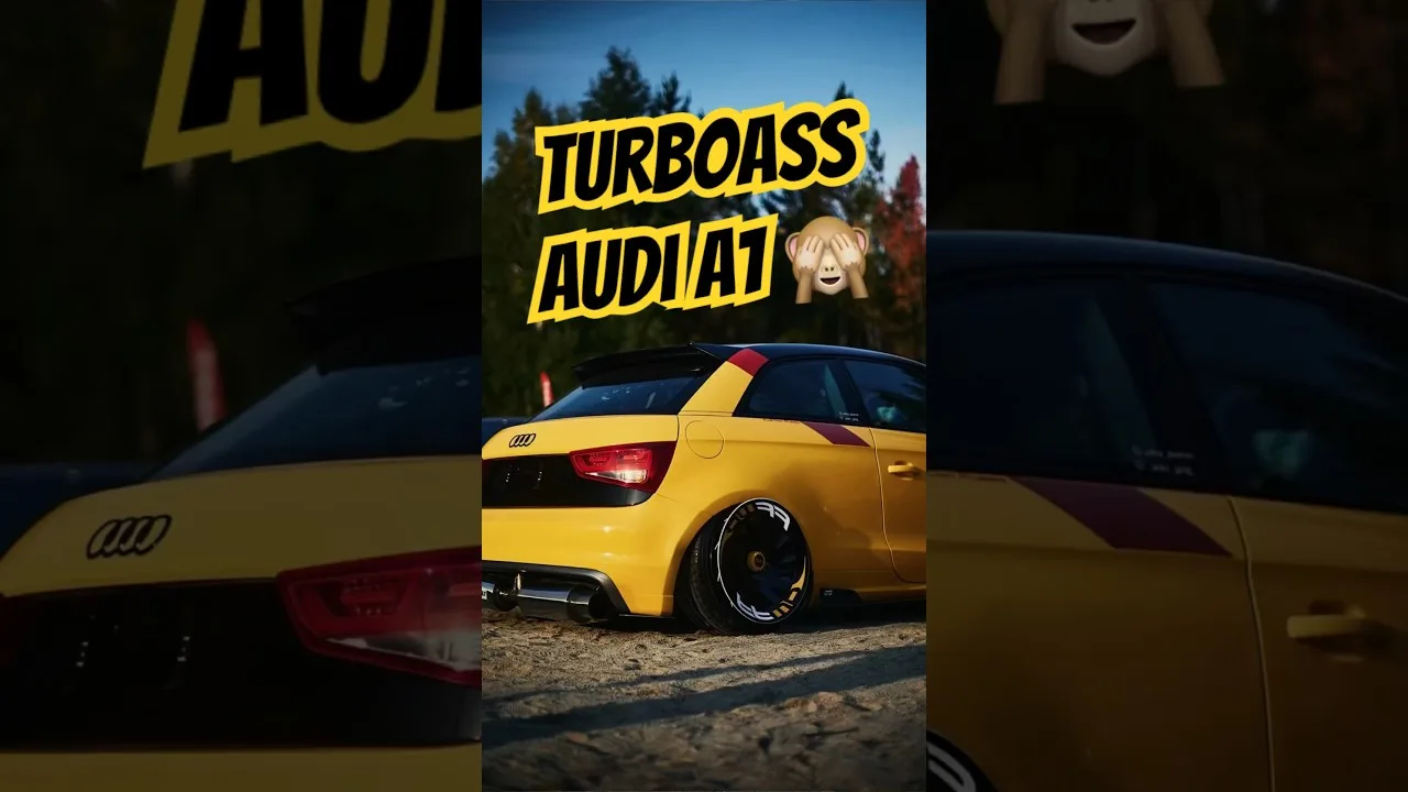 TurboAss Audi A1🙈😂