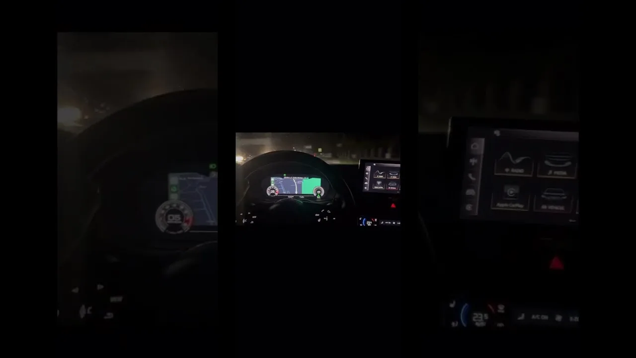 Carplay on Virtual Cockpit Audi Audi A1, A6, A7, A8, Q3, Q7 and Q8 2018-2021 #audi #audiexperience