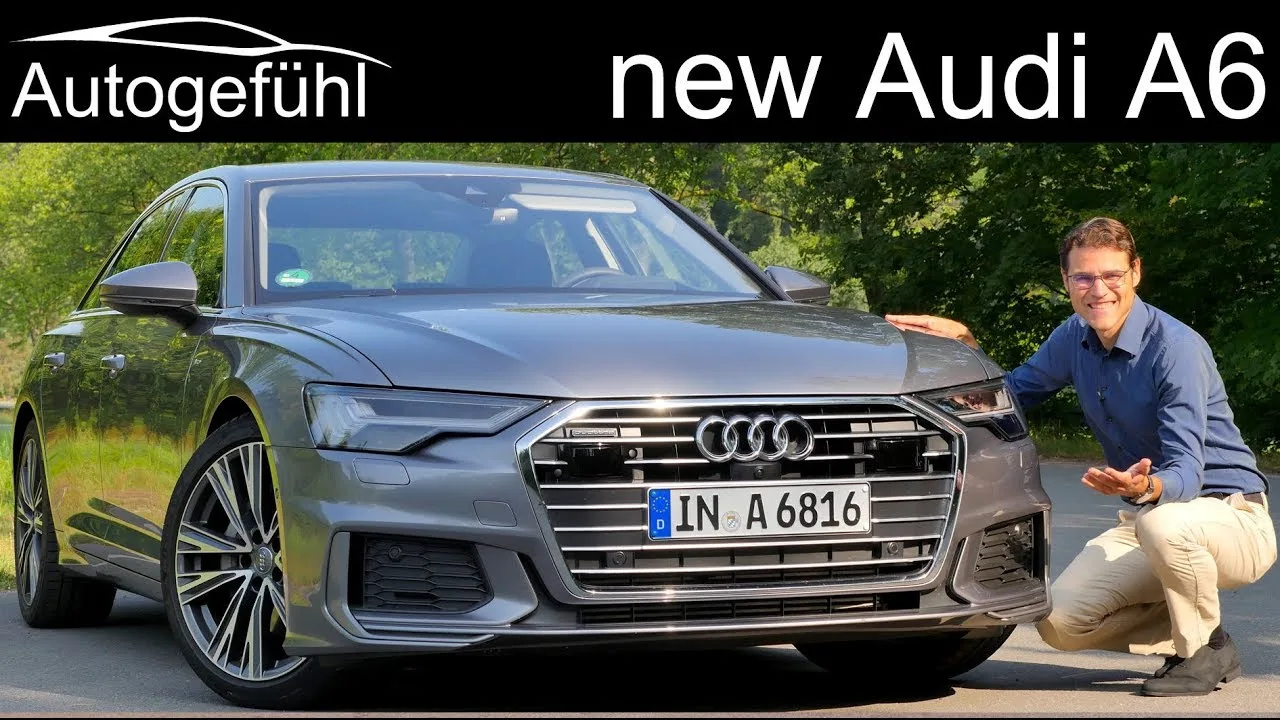Audi A6 REVUE COMPLÈTE toute nouvelle C8 2019 testée avec Autobahn- Autogefühl