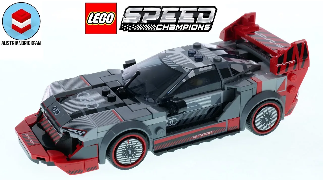 LEGO Speed ​​Champions 76921 Examen de la construction de la voiture de course Audi S1 ​​e-tron quattro