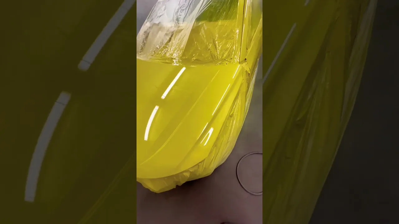 Yellow Audi A1