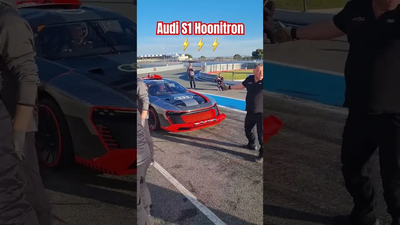 Audi S1 ​​Hoonitron accélération folle #shorts