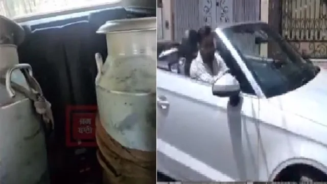 L’ancien banquier prend Rs 1 crore Audi pour livrer du lait