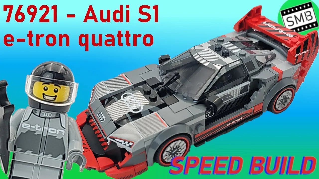 LEGO Speed ​​Champions 76921 – Audi S1 ​​E-Tron Quattro * Build de vitesse * Revue